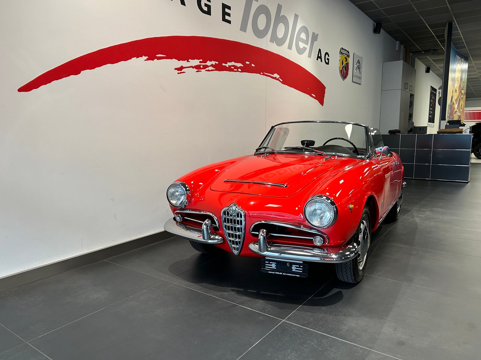 ALFA ROMEO 1600 Spider, Essence, Voiture de collection, Manuelle - 3