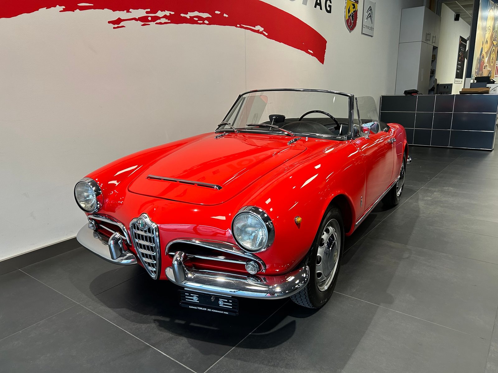 ALFA ROMEO 1600 Spider, Essence, Voiture de collection, Manuelle - 6