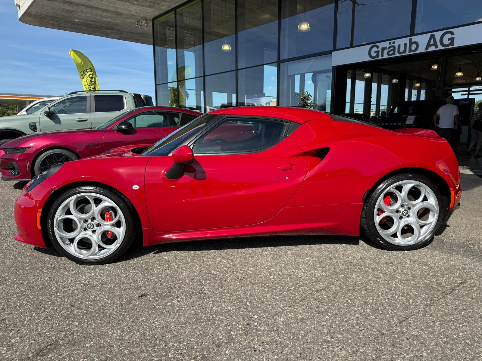 ALFA ROMEO 4C 1750 TBi TCT, Benzin, Occasion / Gebraucht, Automatik - 4
