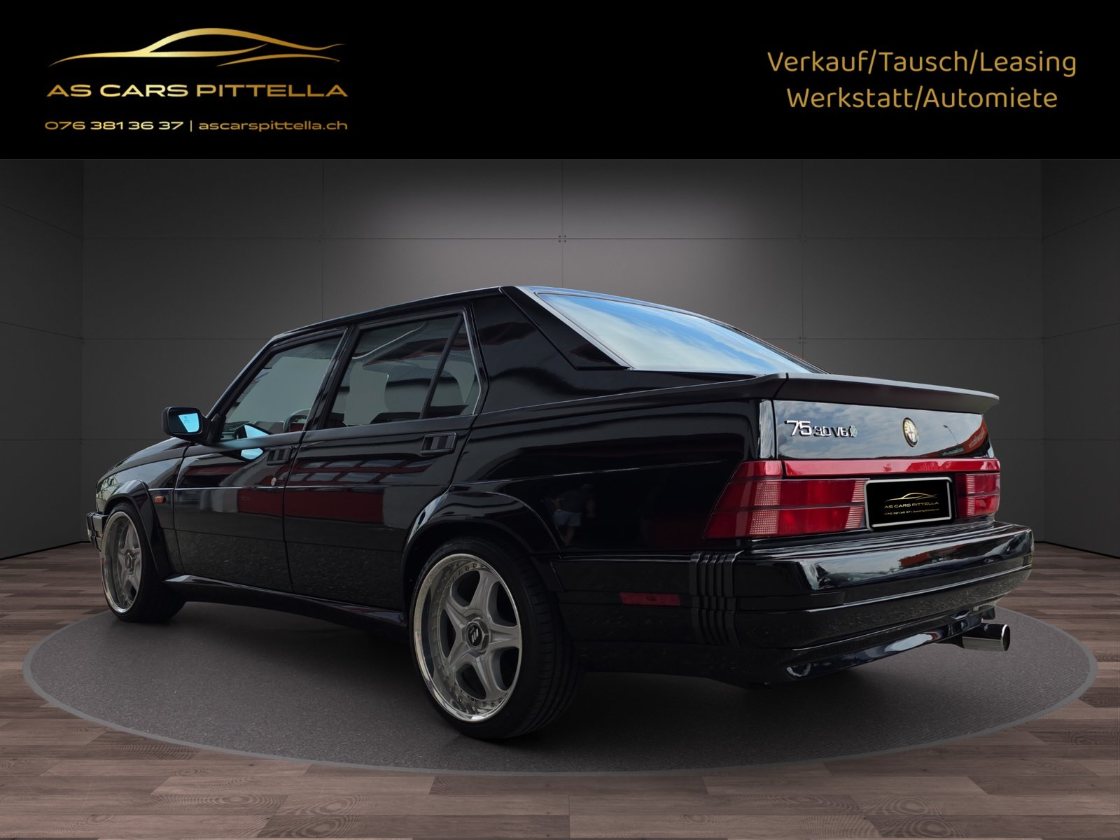 ALFA ROMEO 75 3.0 V6 Q4 Verde 192PS, Essence, Occasion / Utilisé, Manuelle - 4