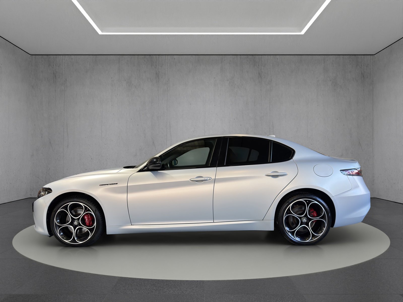 ALFA ROMEO Giulia 2.0 Competizione Q4 AT8 *Speziallack Opaco Matt*, Essence, Occasion / Utilisé, Automatique - 3