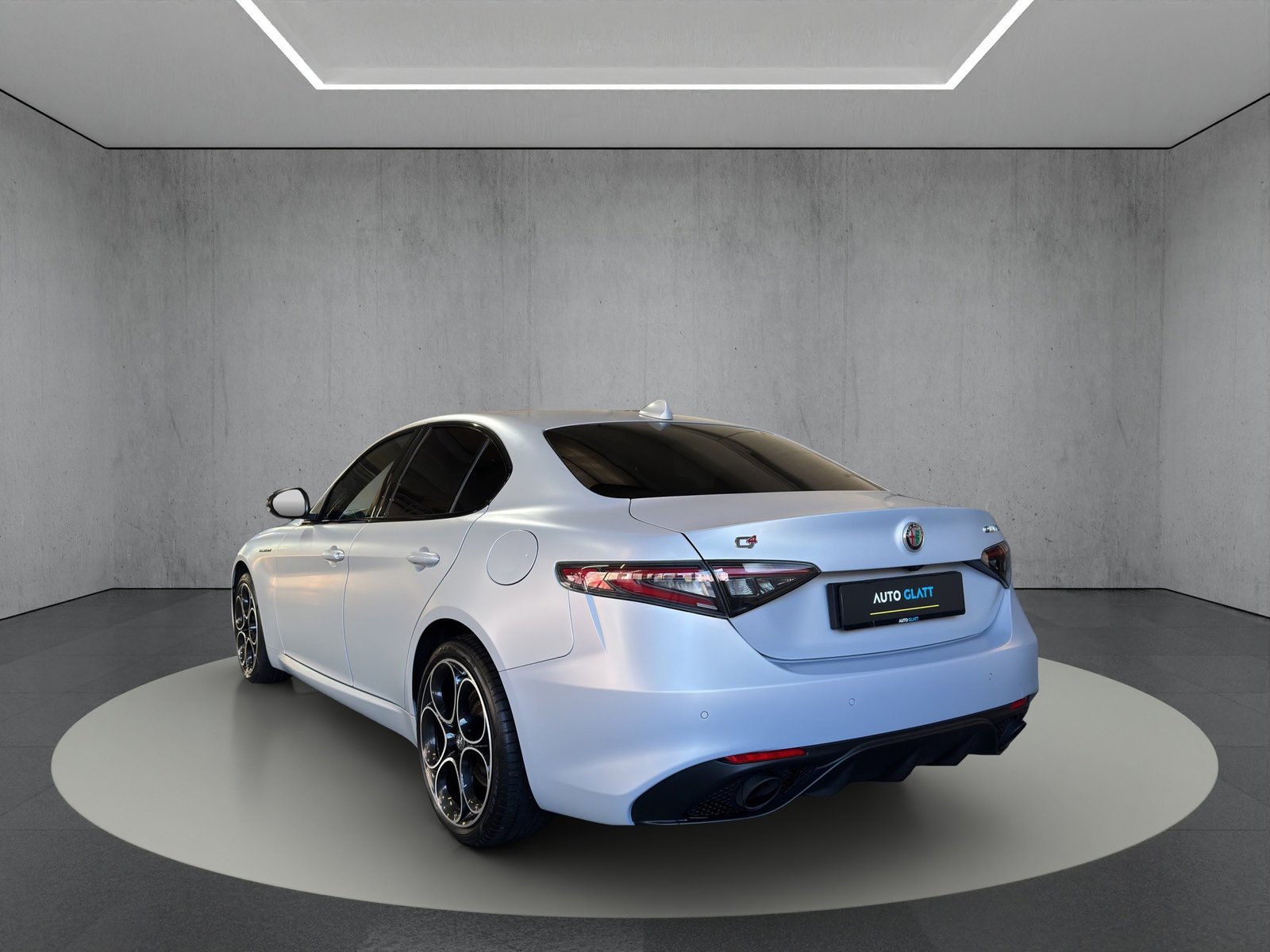 ALFA ROMEO Giulia 2.0 Competizione Q4 AT8 *Speziallack Opaco Matt*, Essence, Occasion / Utilisé, Automatique - 4