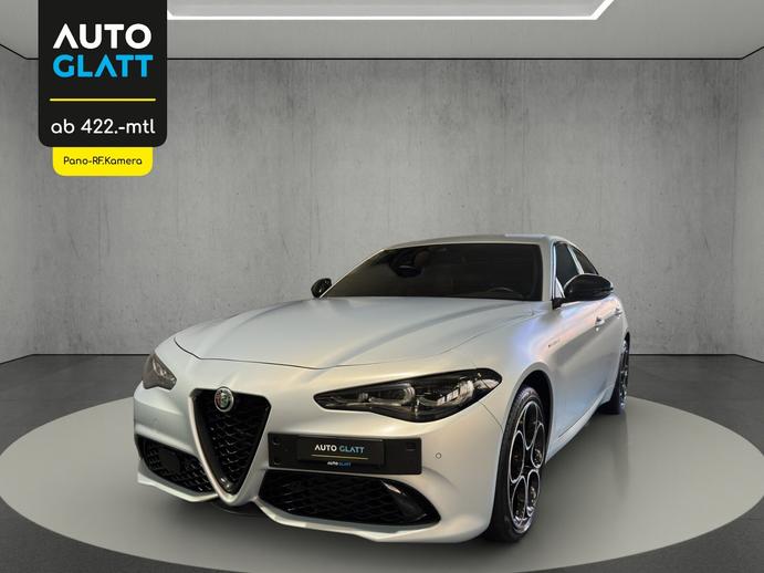ALFA ROMEO Giulia 2.0 Competizione Pack Sky Q4 AT8 Grigio Lunare Matt-, Benzina, Occasioni / Usate, Automatico