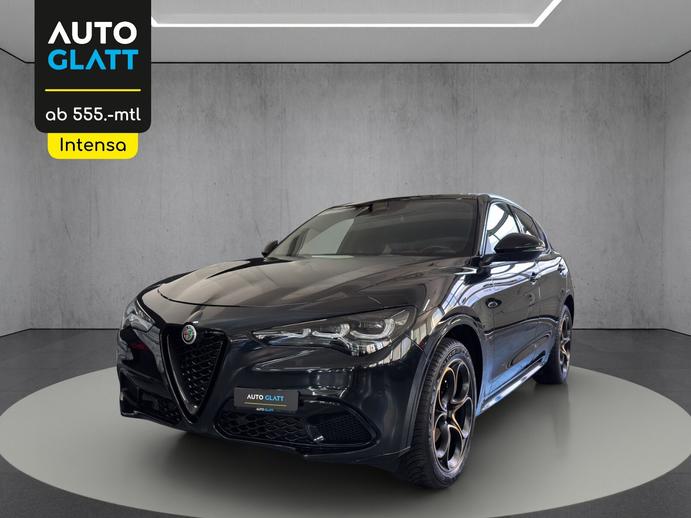 ALFA ROMEO Stelvio 2.0 Intensa Pack Sky Q4 AT8 Sonder-Edition mit Pano, Benzina, Occasioni / Usate, Automatico