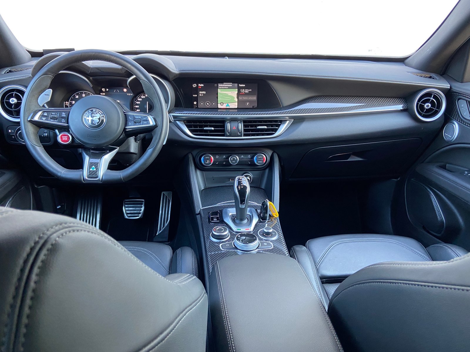 ALFA ROMEO Stelvio 2.9 V6 Quadrifoglio Sky Q4, Benzina, Occasioni / Usate, Automatico - 6