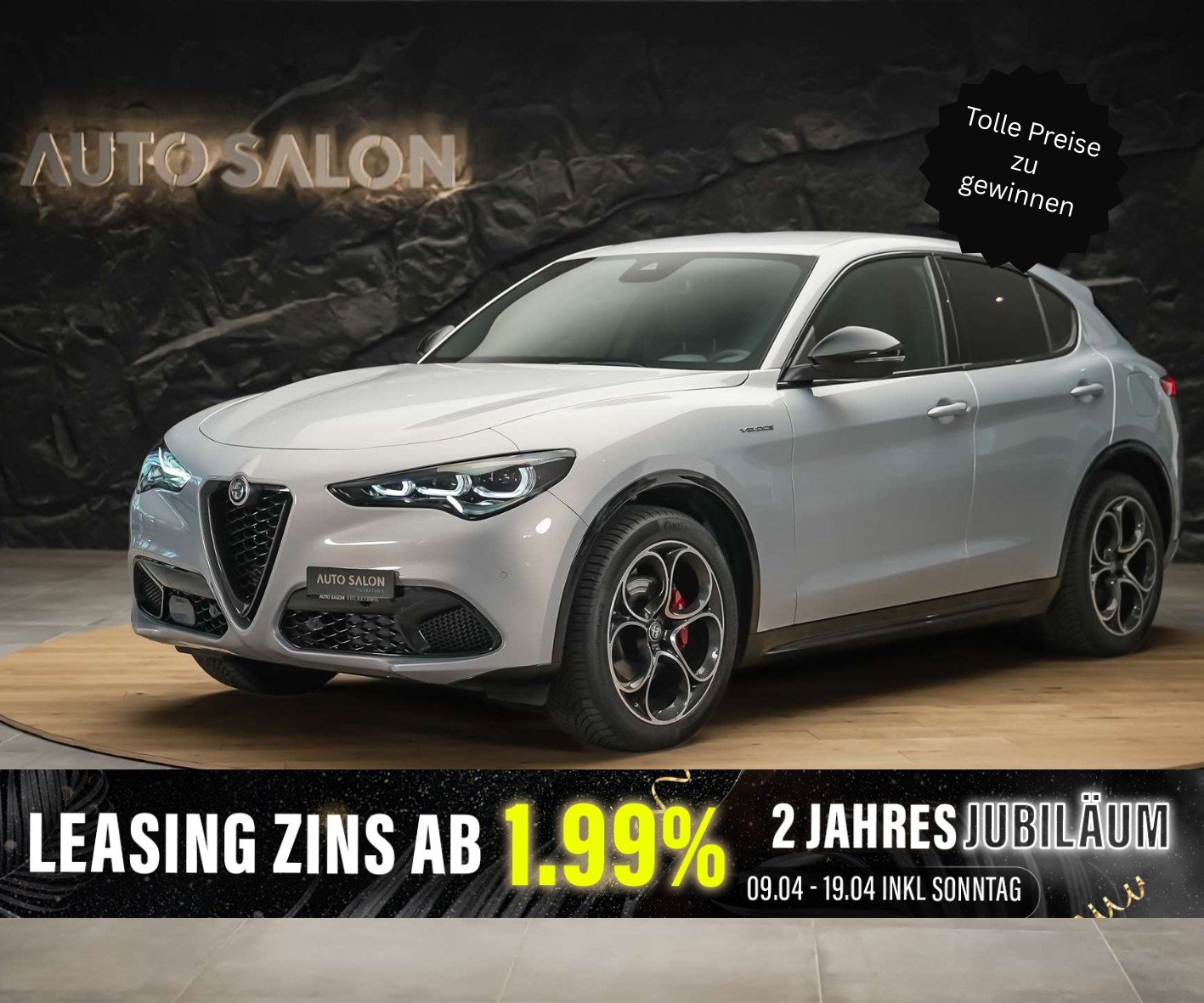 ALFA ROMEO Stelvio 2.2 JTDM Sprint Q4 AT8 *Facelift*Werksgar