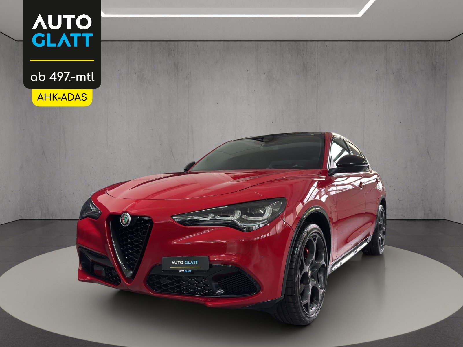 ALFA ROMEO Stelvio 2.0 Veloce Premium Q4 AT8 Pack Sky AHK-AD