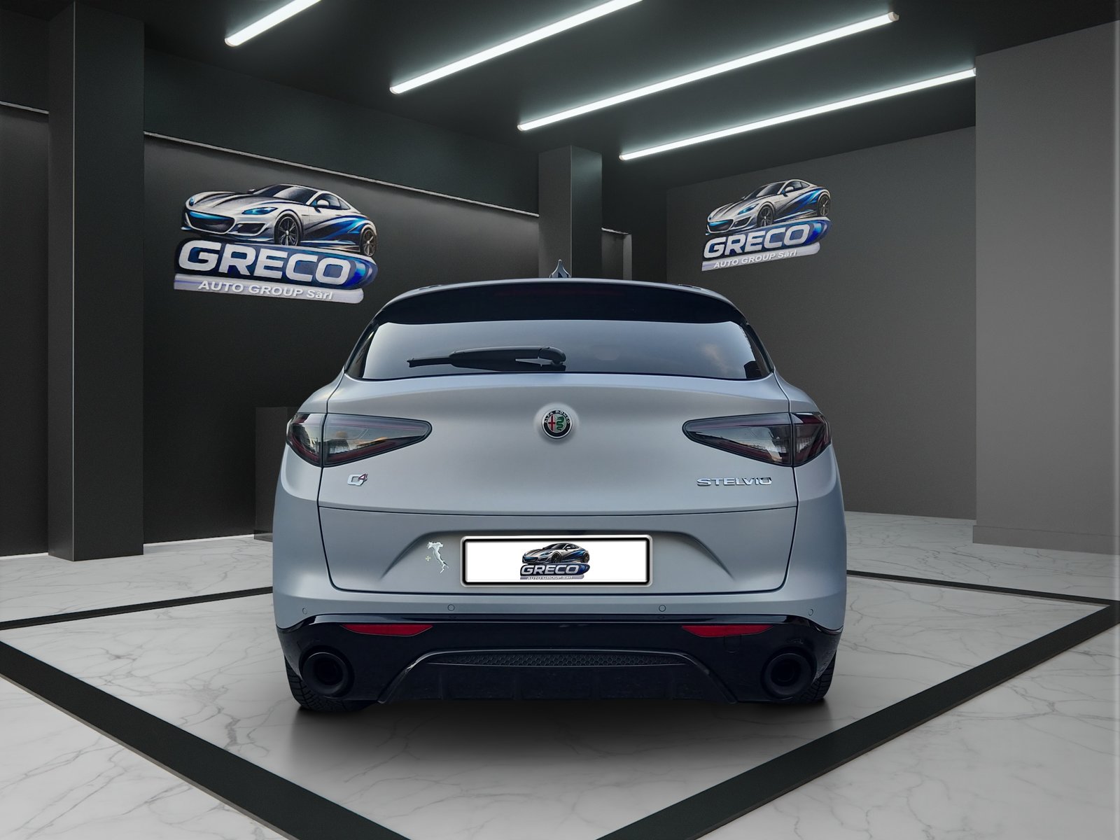 ALFA ROMEO Stelvio tout-terrain Benzin 2.0 Q4 280 Competizione, Essence, Occasion / Utilisé, Automatique - 4