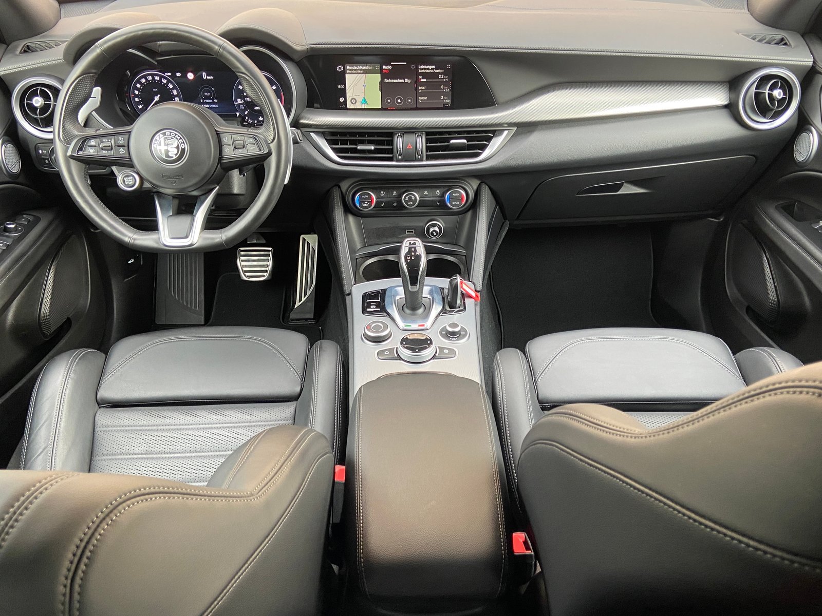 ALFA ROMEO Stelvio 2.0 Veloce Pack Premium Sky Q4 AT8, Benzina, Occasioni / Usate, Automatico - 3