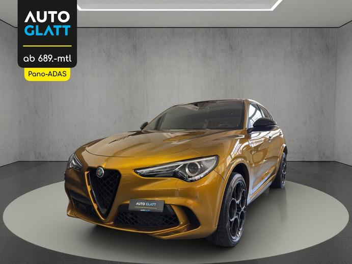 ALFA ROMEO Stelvio 2.9 V6 Quadrifoglio Pack Sky Q4 AT8 Ocra, Essence, Occasion / Utilisé, Automatique