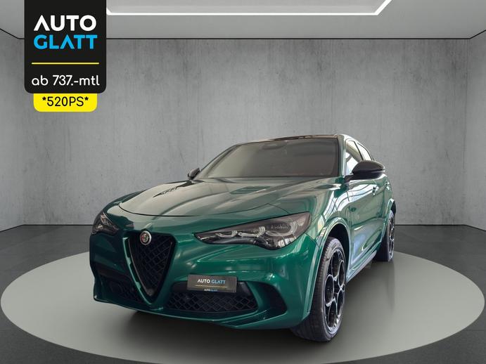 ALFA ROMEO Stelvio 2.9 V6 Quadrifoglio Sky Q4 AT8 Panodach-V, Petrol, Second hand / Used, Automatic