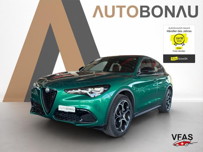 ALFA ROMEO Stelvio 2.0 MA 280 Sprint Q4 Verde Montreal, Benzina, Occasioni / Usate, Automatico