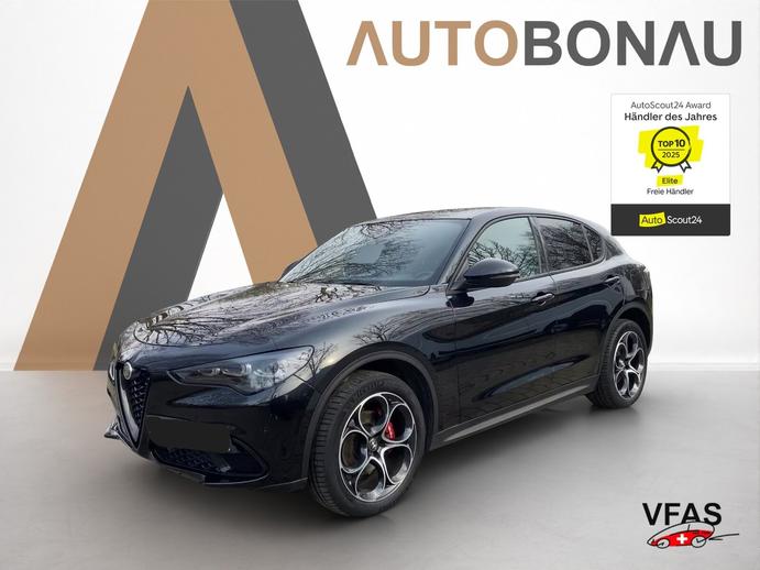 ALFA ROMEO Stelvio 2.0 MA 280 Sprint Q4 Nero Vulcano, Benzina, Occasioni / Usate, Automatico