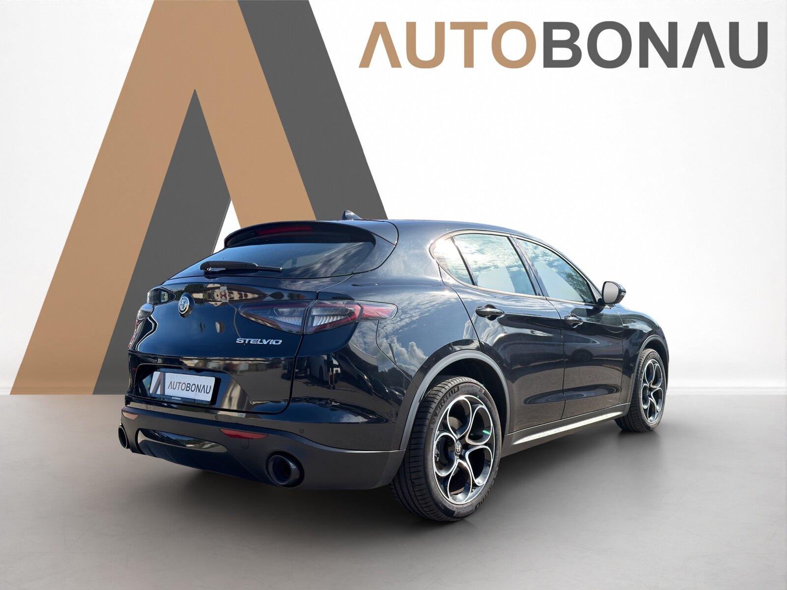 ALFA ROMEO Stelvio 2.0 MA 280 Sprint Q4 Nero Vulcano, Benzina, Occasioni / Usate, Automatico - 5