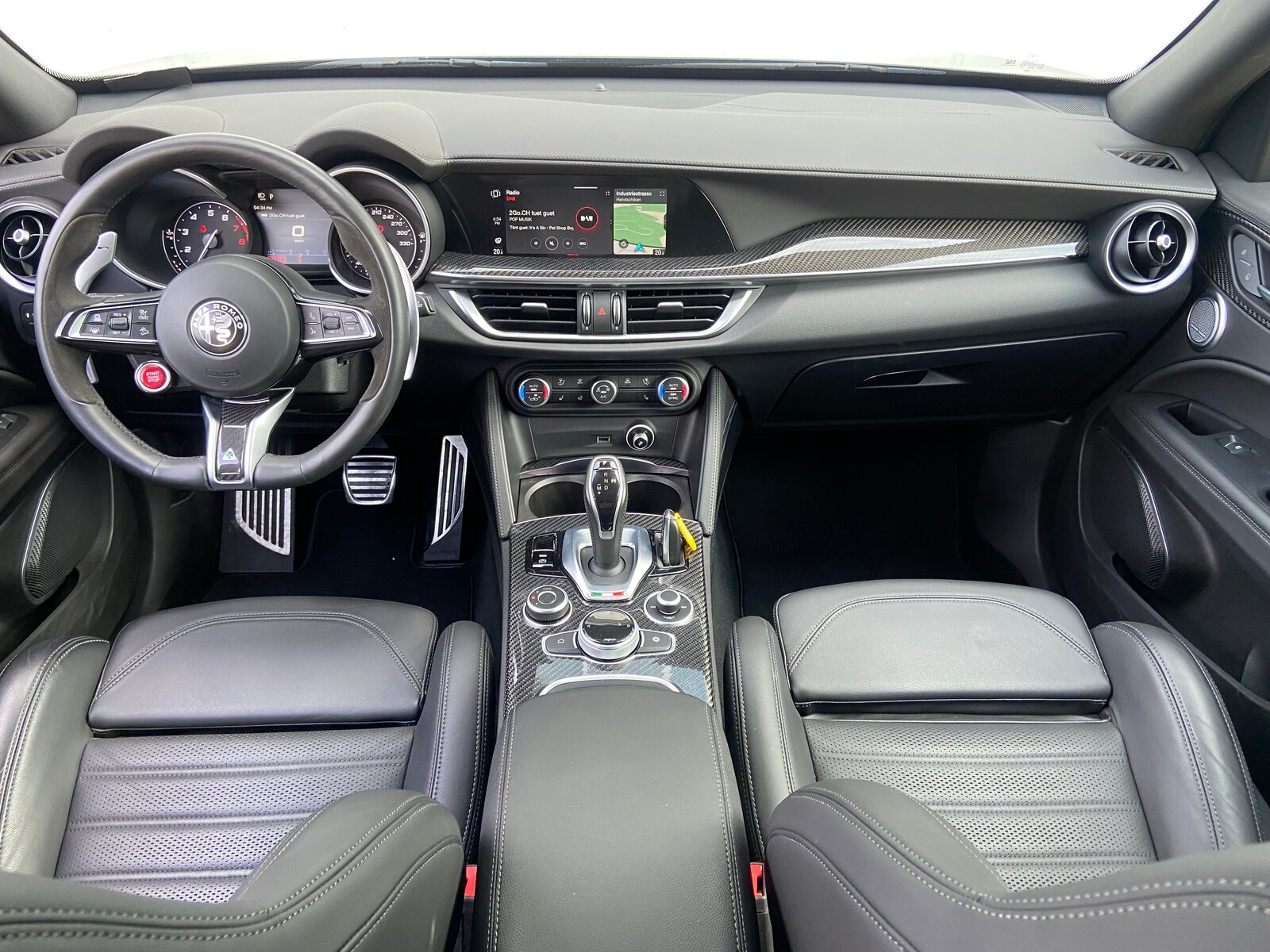ALFA ROMEO Stelvio 2.9 V6 Quadrifoglio Sky 21 Zoll Q4, Benzina, Occasioni / Usate, Automatico - 5