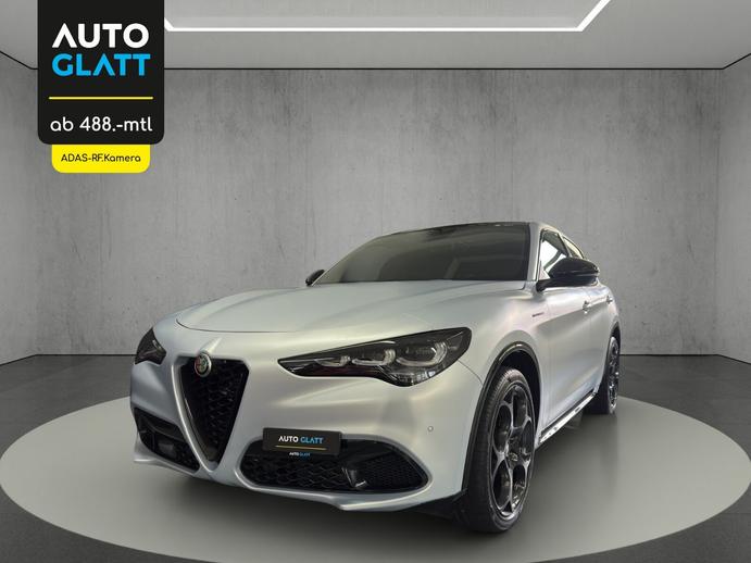 ALFA ROMEO Stelvio 2.0 Competizione Q4 AT8 Grigio Lunare Opaco-ADAS Pa, Benzin, Occasion / Gebraucht, Automatik