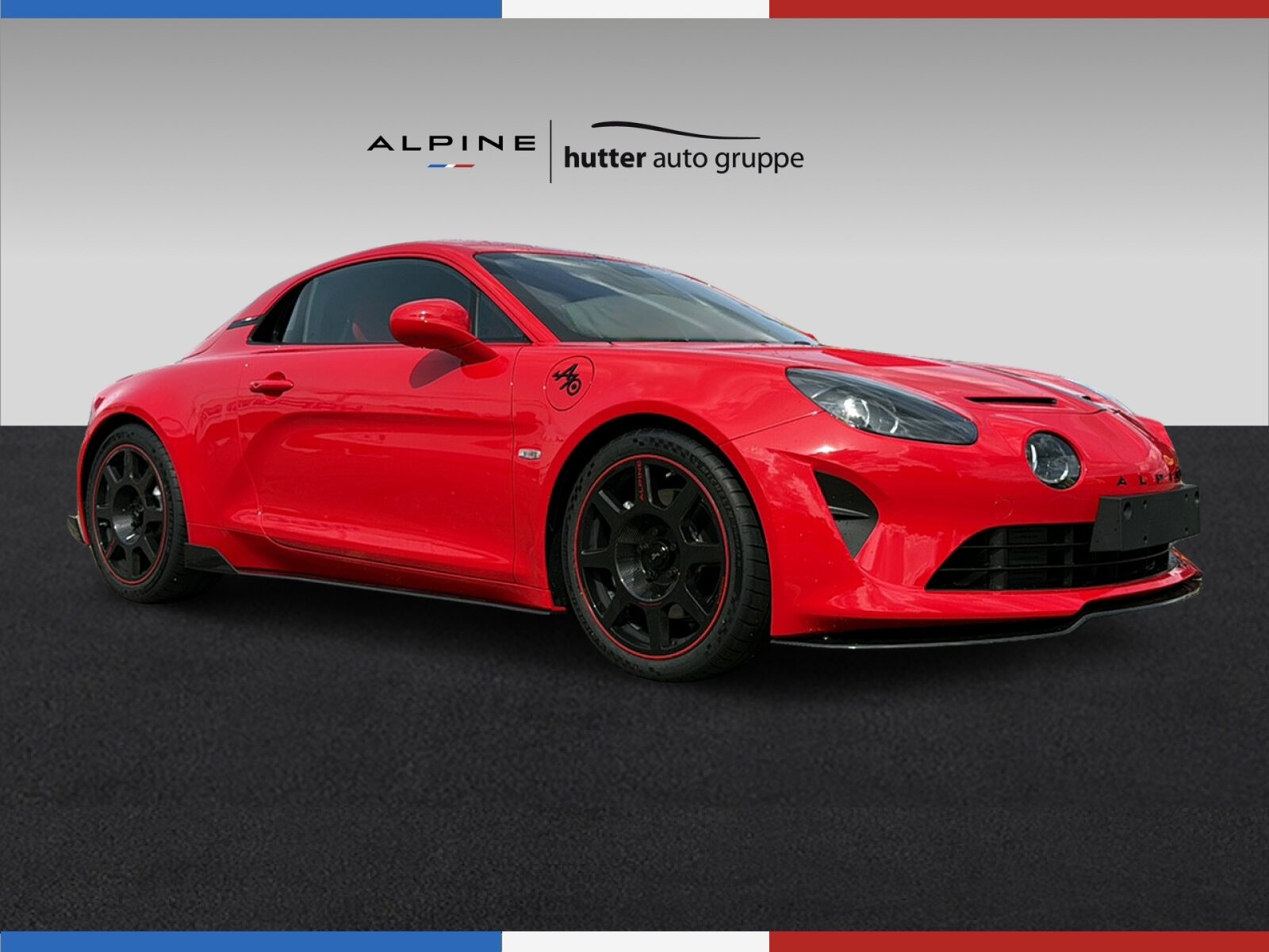 ALPINE A110 R70 Tricolore Rouge, Essence, Voiture de démonstration, Automatique - 2
