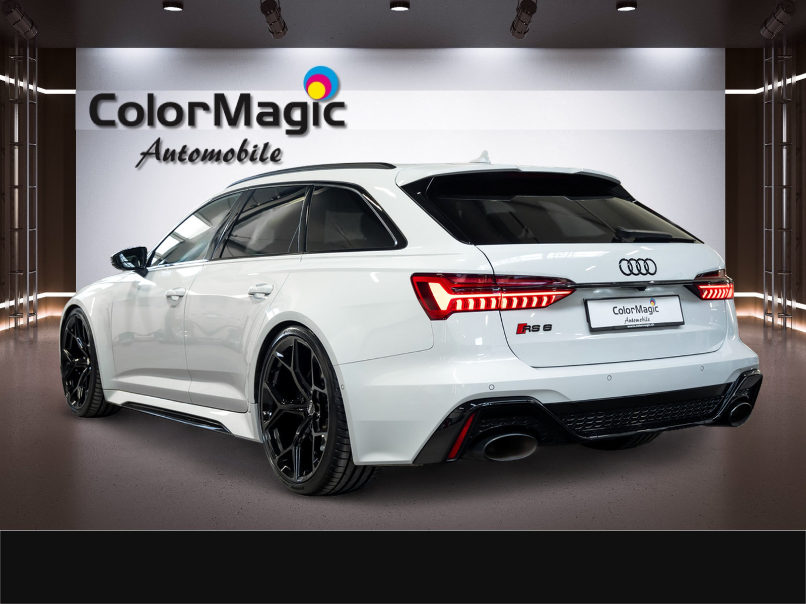 AUDI * RS6 AVANT * RS DYNAMIKPAKET * LUFTFAHRWERK * 22 ZOLL, Mild-Hybrid Benzin/Elektro, Occasion / Gebraucht, Automatik - 4