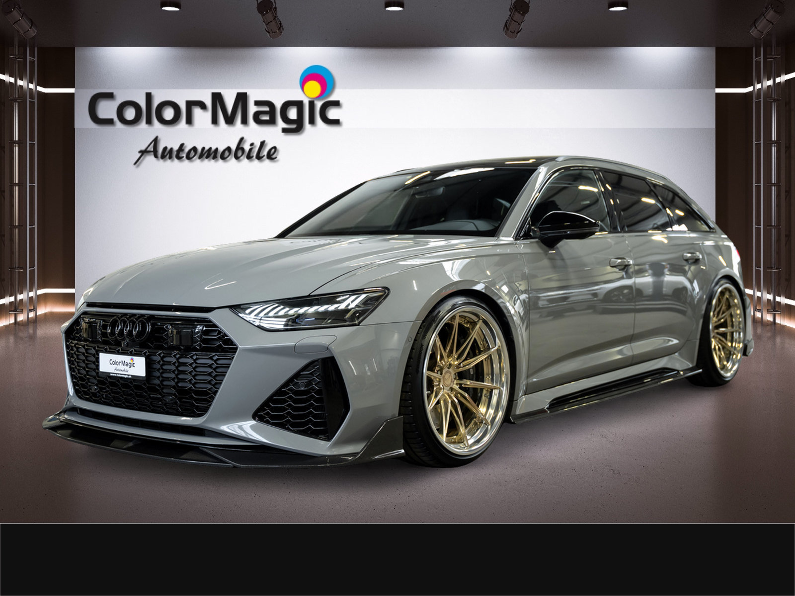 AUDI * RS6 Avant * Nardograu * 22 Zoll Schmiedefelgen * Carb
