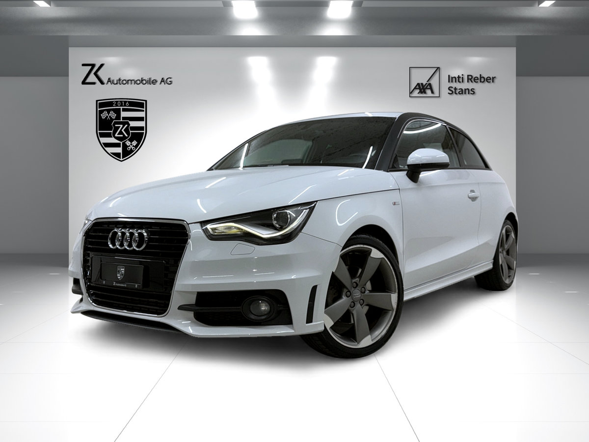 AUDI A1 Sport 1.4 TFSI S-Line 185PS S-tronic GLETSCHERWEISS PERL