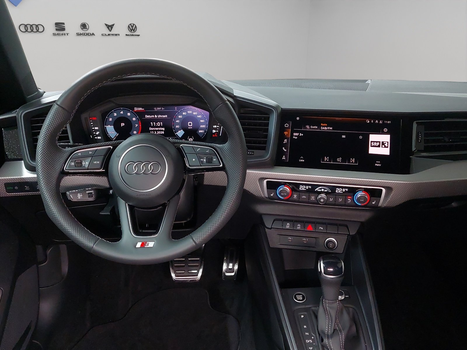 AUDI A1 Sportback 30 TFSI S line Attraction, Petrol, New car, Automatic - 7