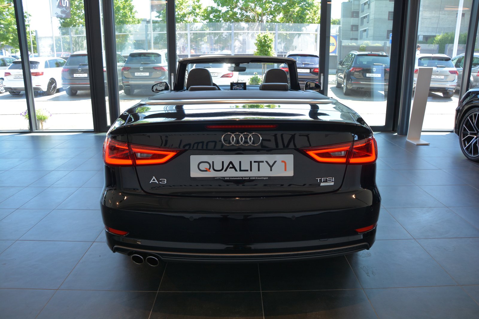 AUDI A3 Cabriolet 1.4 TFSI Attraction S-tronic S-Line, Benzin, Occasion / Gebraucht, Automatik - 5