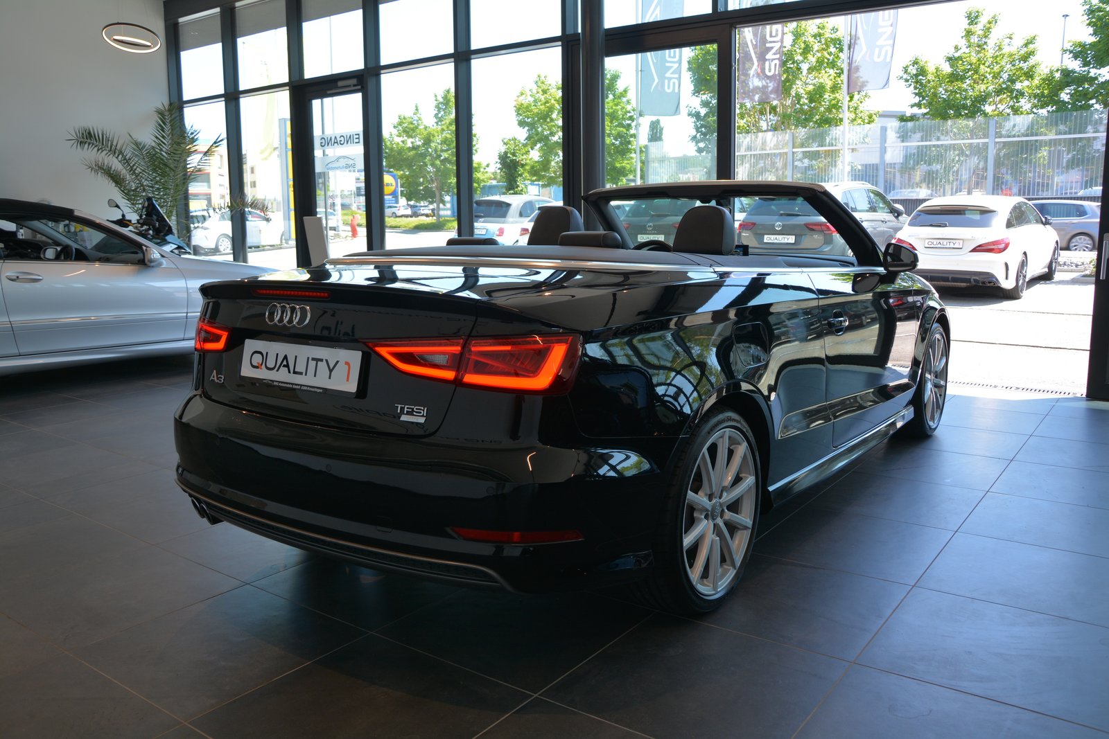 AUDI A3 Cabriolet 1.4 TFSI Attraction S-tronic S-Line, Benzin, Occasion / Gebraucht, Automatik - 6