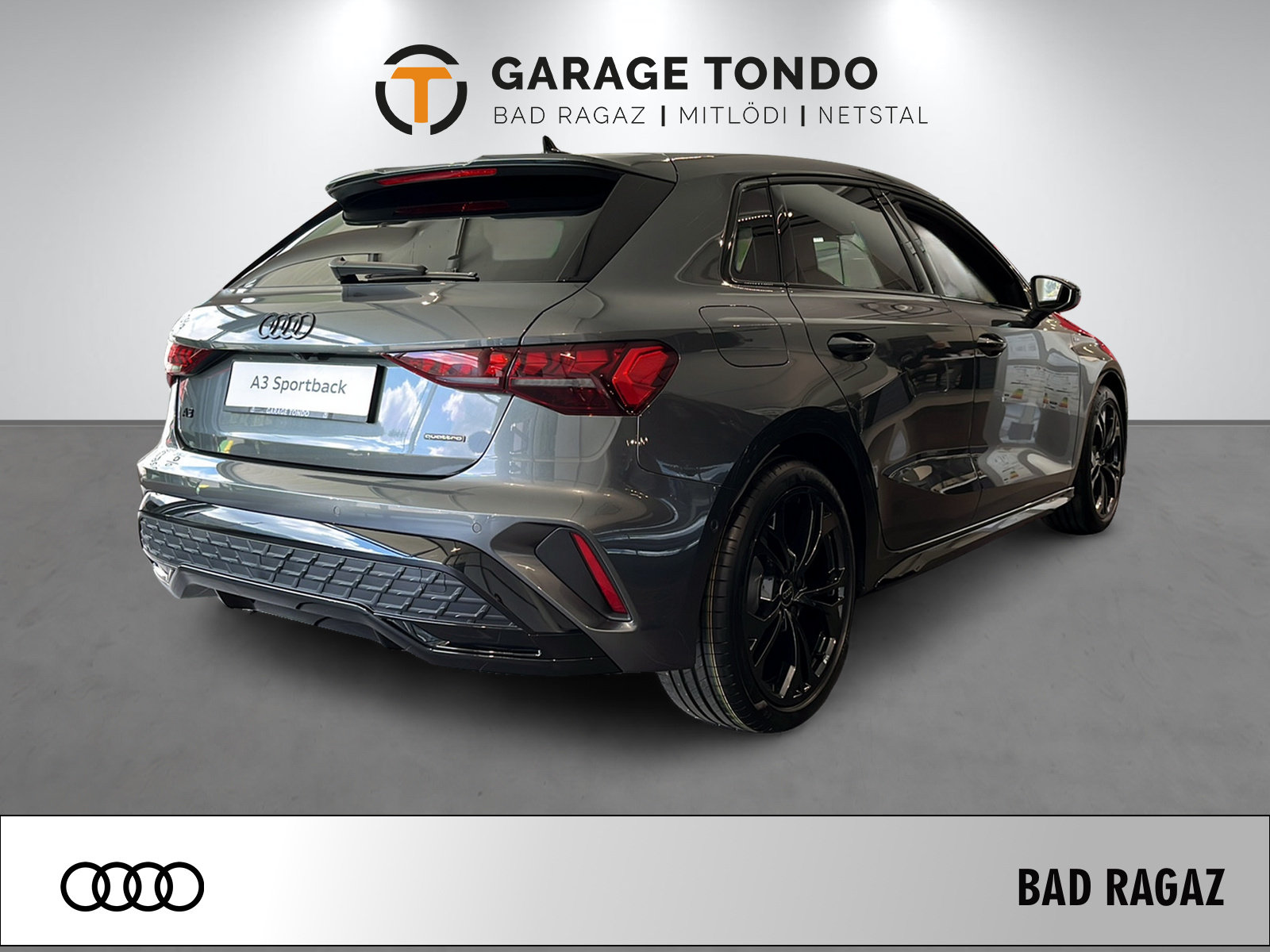 AUDI A3 Sportback 2.0 TFSI S Line quattro S-Tronic, Essence, Voiture nouvelle, Automatique - 4