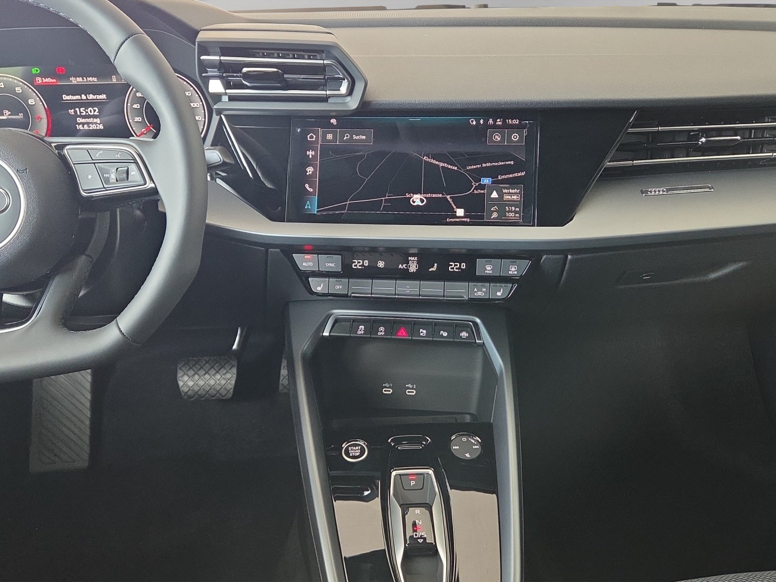 AUDI A3 Sportback TFSI 110 kW Attraction S tronic, Essence, Voiture nouvelle, Automatique - 7