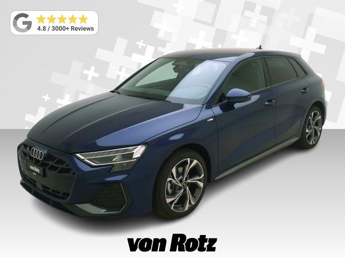 AUDI A3 Sportback 2.0 40 TFSI S Line quattro S-Tronic, Hybride Leggero Benzina/Elettrica, Auto nuove, Automatico