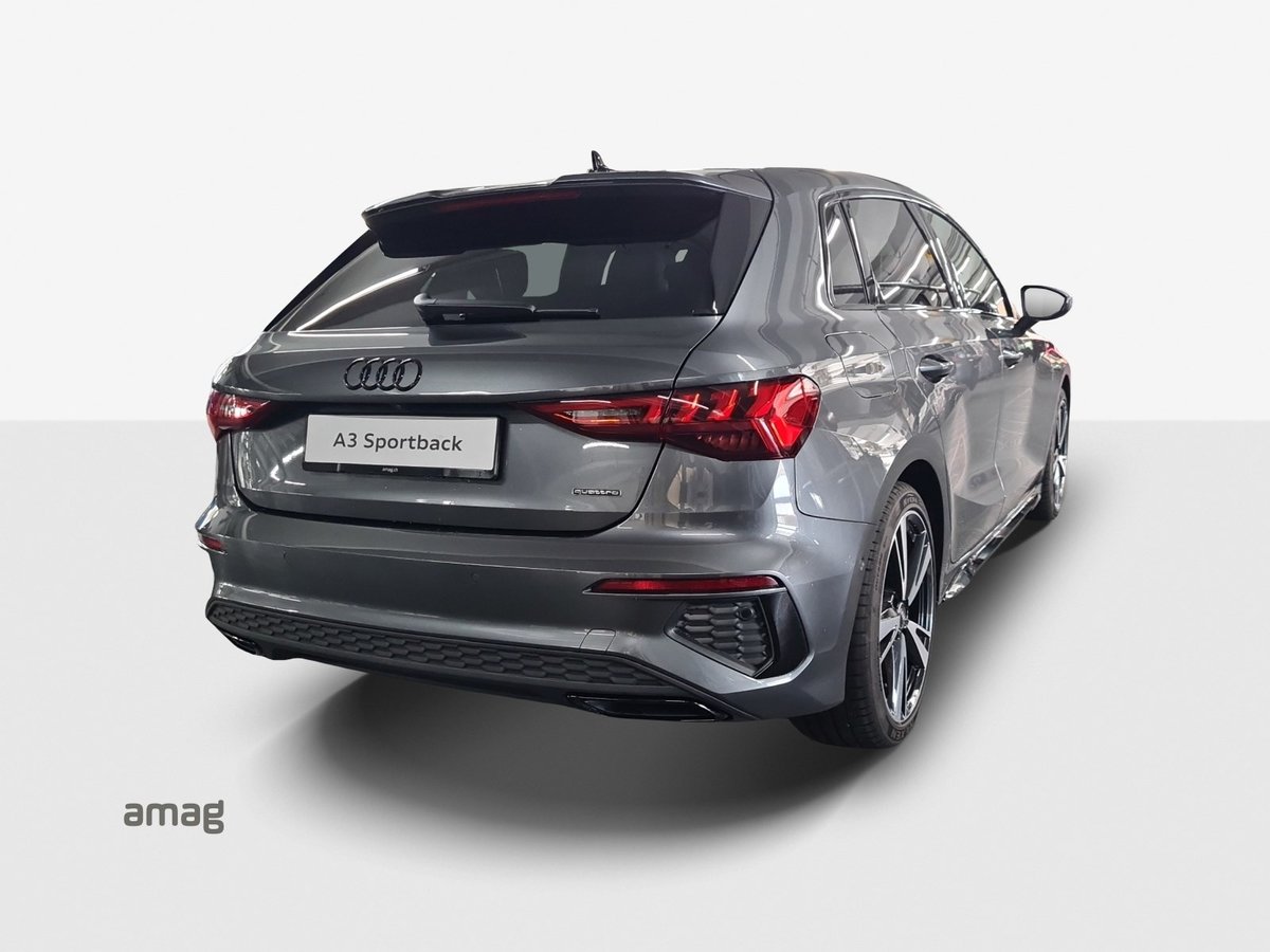 AUDI A3 Sportback 40 TFSI S line quattro S-tronic, Essence, Occasion / Utilisé, Automatique - 4
