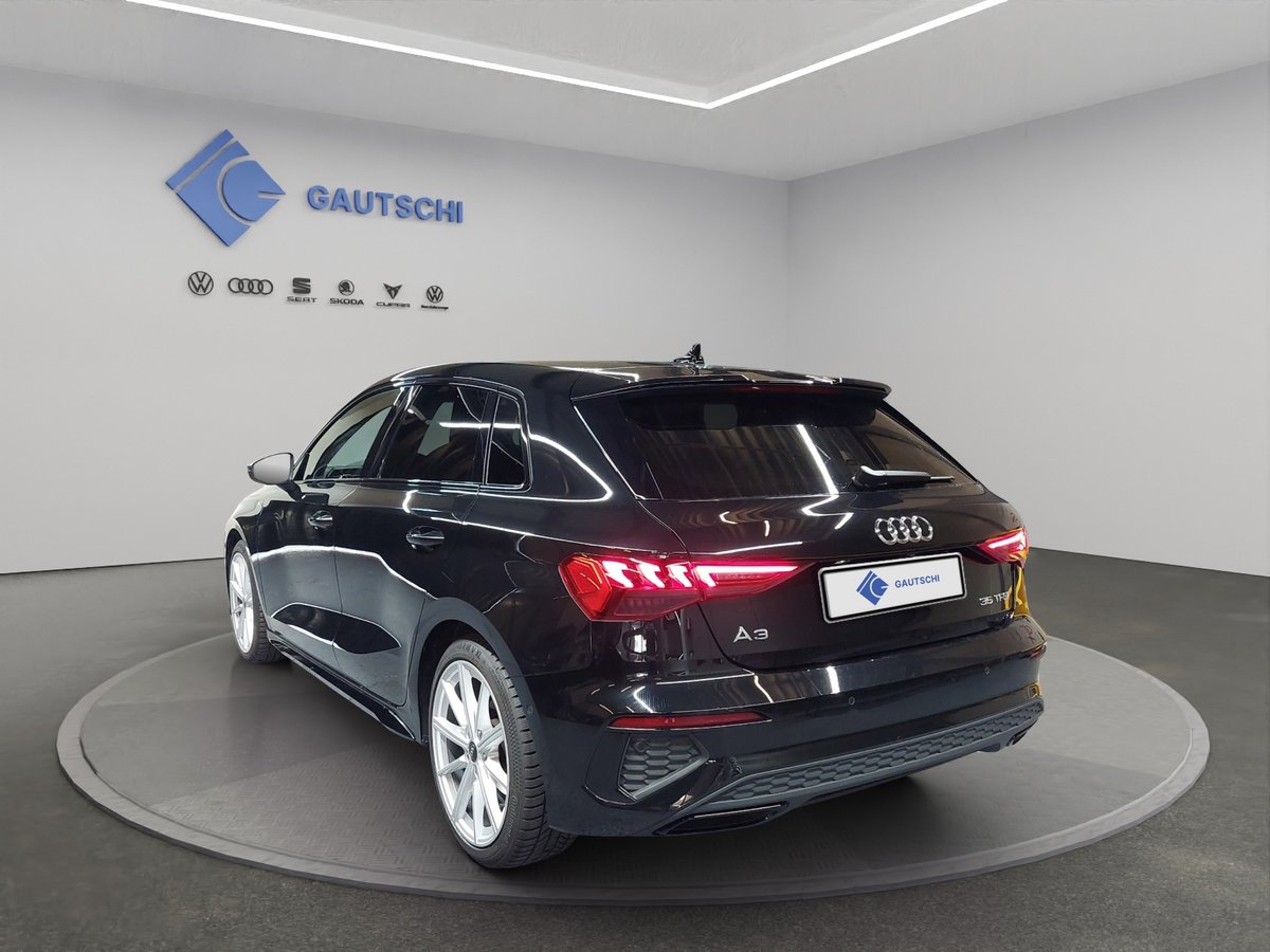 AUDI A3 Sportback 35 TFSI S line S-tronic, Hybride Leggero Benzina/Elettrica, Occasioni / Usate, Automatico - 3