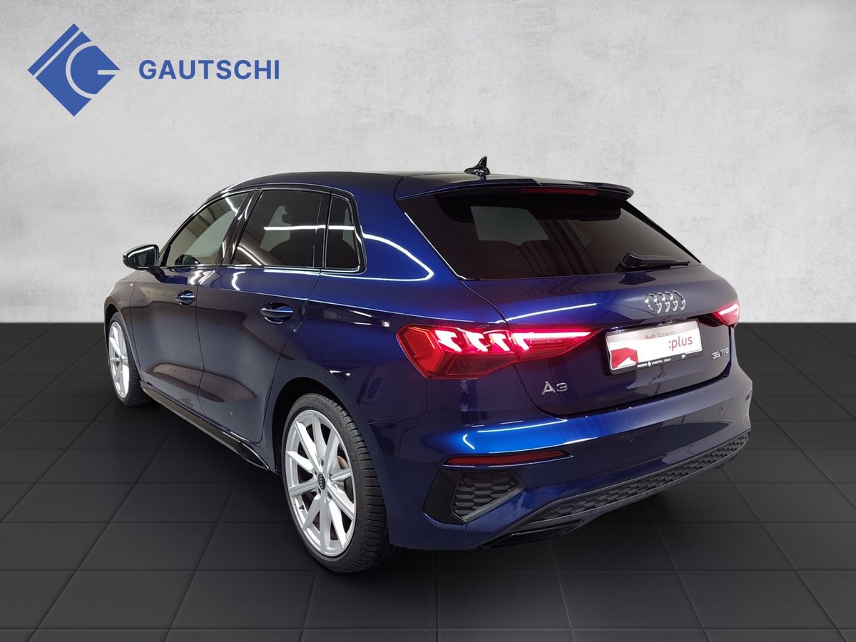 AUDI A3 Sportback 35 TFSI S line S-tronic, Hybride Leggero Benzina/Elettrica, Occasioni / Usate, Automatico - 3