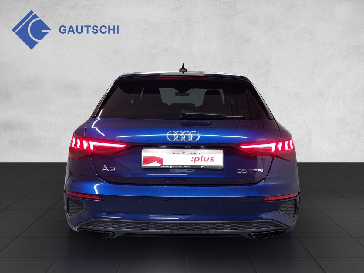 AUDI A3 Sportback 35 TFSI S line S-tronic, Hybride Leggero Benzina/Elettrica, Occasioni / Usate, Automatico - 4