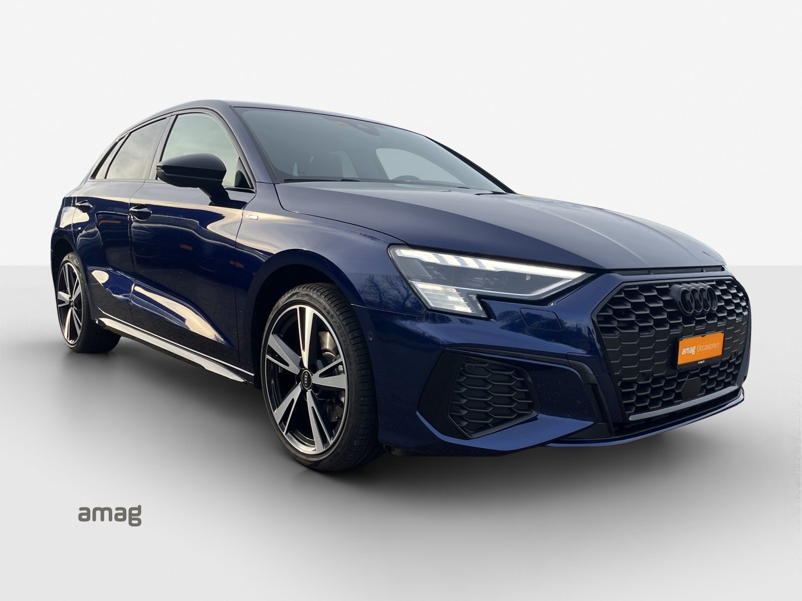 AUDI A3 Sportback 40 TFSI e S line, Hybride Intégral Essence/Électricité, Occasion / Utilisé, Automatique - 7