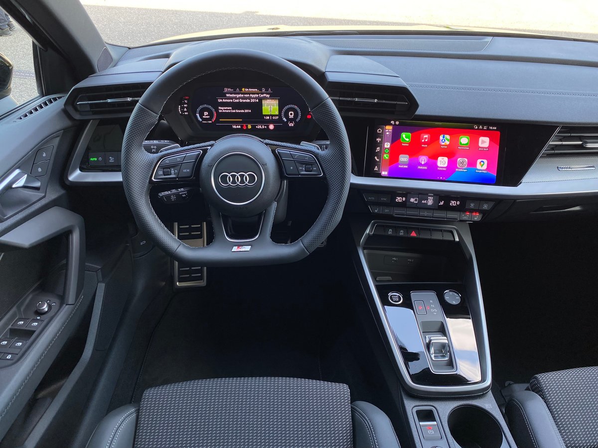 AUDI A3 Sportback 35 TFSI S line, Hybride Léger Essence/Électricité, Occasion / Utilisé, Automatique - 7