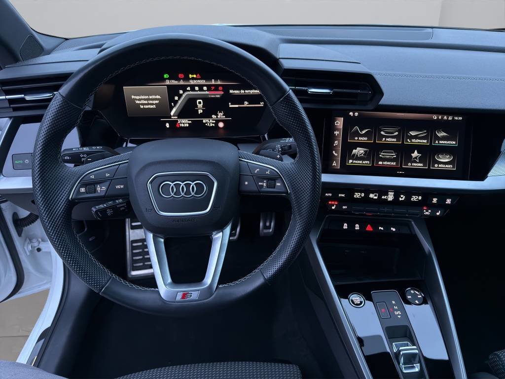 AUDI A3 Sportback 40 TFSI S line quattro S-tronic, Essence, Occasion / Utilisé, Automatique - 6