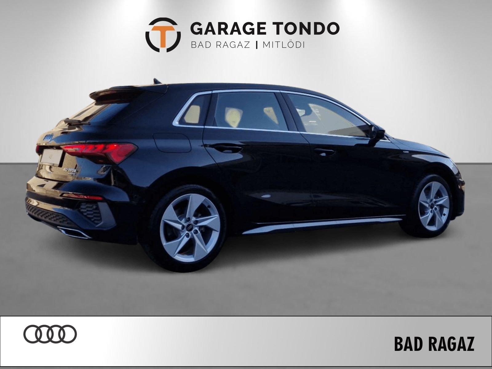 AUDI A3 Sportback 2.0 40 TFSI S Line quattro S-Tronic, Mild-Hybrid Petrol/Electric, Second hand / Used, Automatic - 4