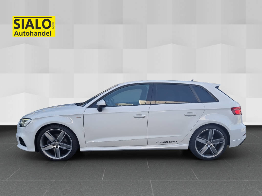 AUDI A3 Sportback 2.0 T FSI Sport qu. S-Tronic, Benzin, Occasion / Gebraucht, Automatik - 4