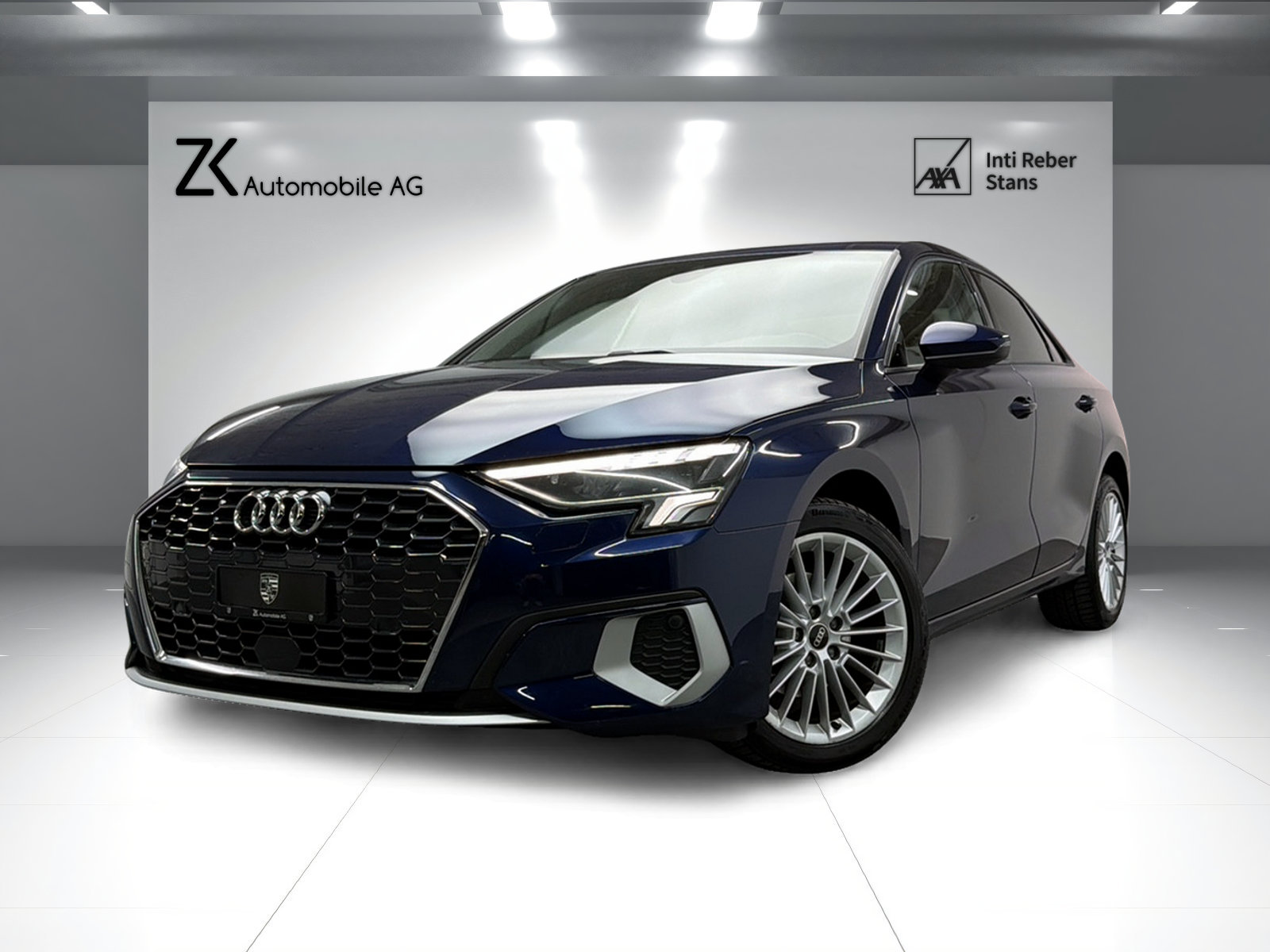AUDI A3 2.0 TDI Navarra Blue Metallic Limousine