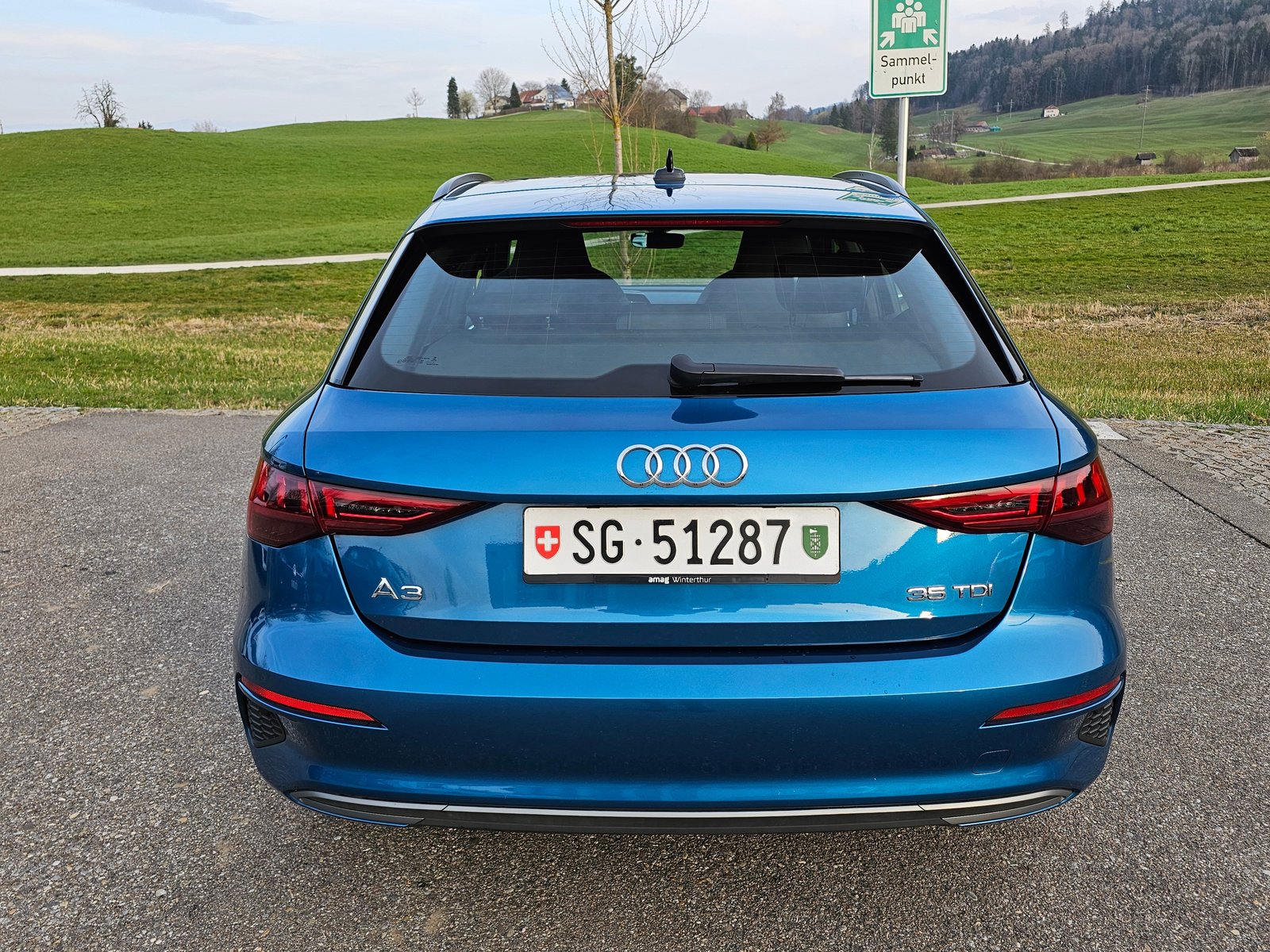 AUDI A3 Sportback 35 TDI advanced S-tronic, Diesel, Occasion / Utilisé, Automatique - 5