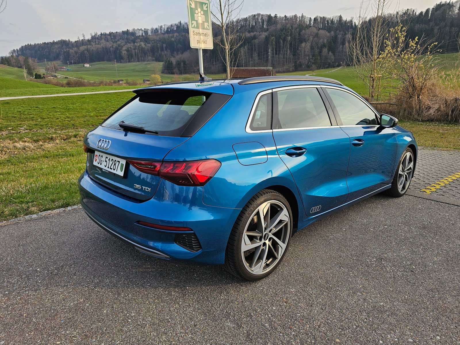 AUDI A3 Sportback 35 TDI advanced S-tronic, Diesel, Occasion / Utilisé, Automatique - 6