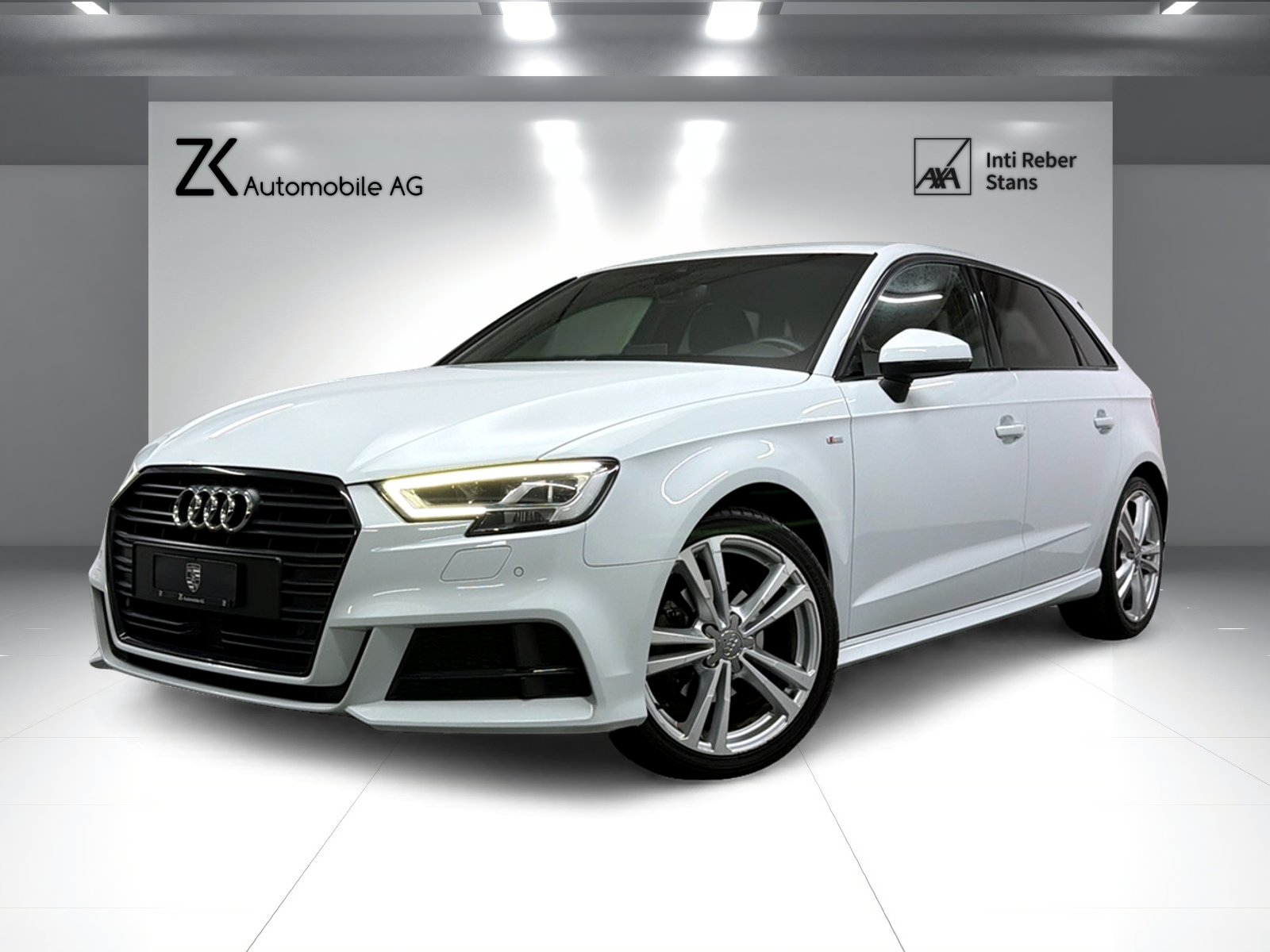 AUDI A3 Sportback 35 TFSI Sport S-Line GLETSCHERWEISS S-tron