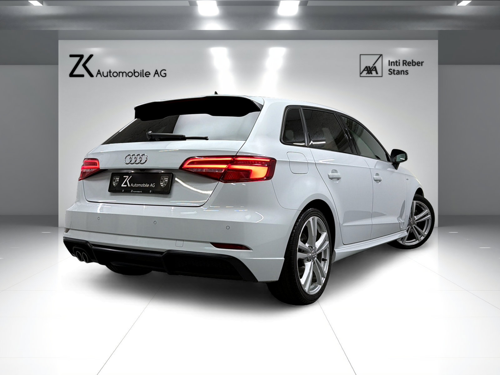AUDI A3 Sportback 35 TFSI Sport S-Line GLETSCHERWEISS S-tron, Petrol, Second hand / Used, Automatic - 2