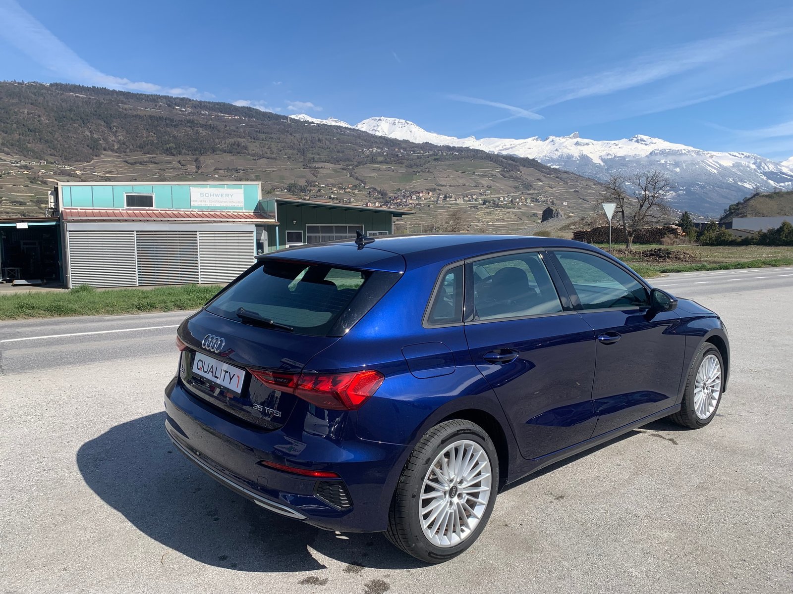 AUDI A3 Sportback 35 TFSI advanced S-tronic, Hybride Léger Essence/Électricité, Occasion / Utilisé, Automatique - 7