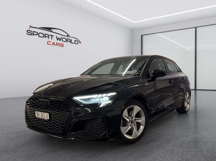 AUDI A3 Sportback 40 TFSI e S line S-tronic, Plug-in-Hybrid Benzin/Elektro, Occasion / Gebraucht, Automatik