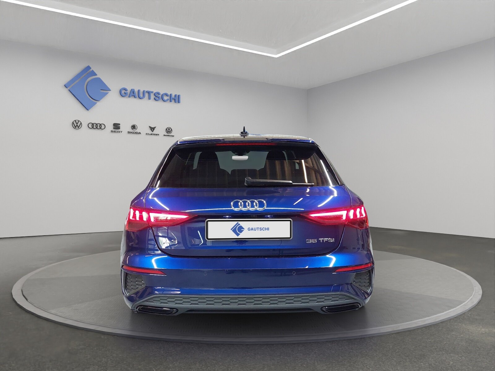 AUDI A3 Sportback 35 TFSI S line S-tronic, Mild-Hybrid Benzin/Elektro, Occasion / Gebraucht, Automatik - 4