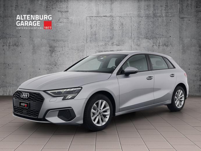 AUDI A3 Sportback 35 TFSI Attraction S-tronic, Hybride Léger Essence/Électricité, Occasion / Utilisé, Automatique