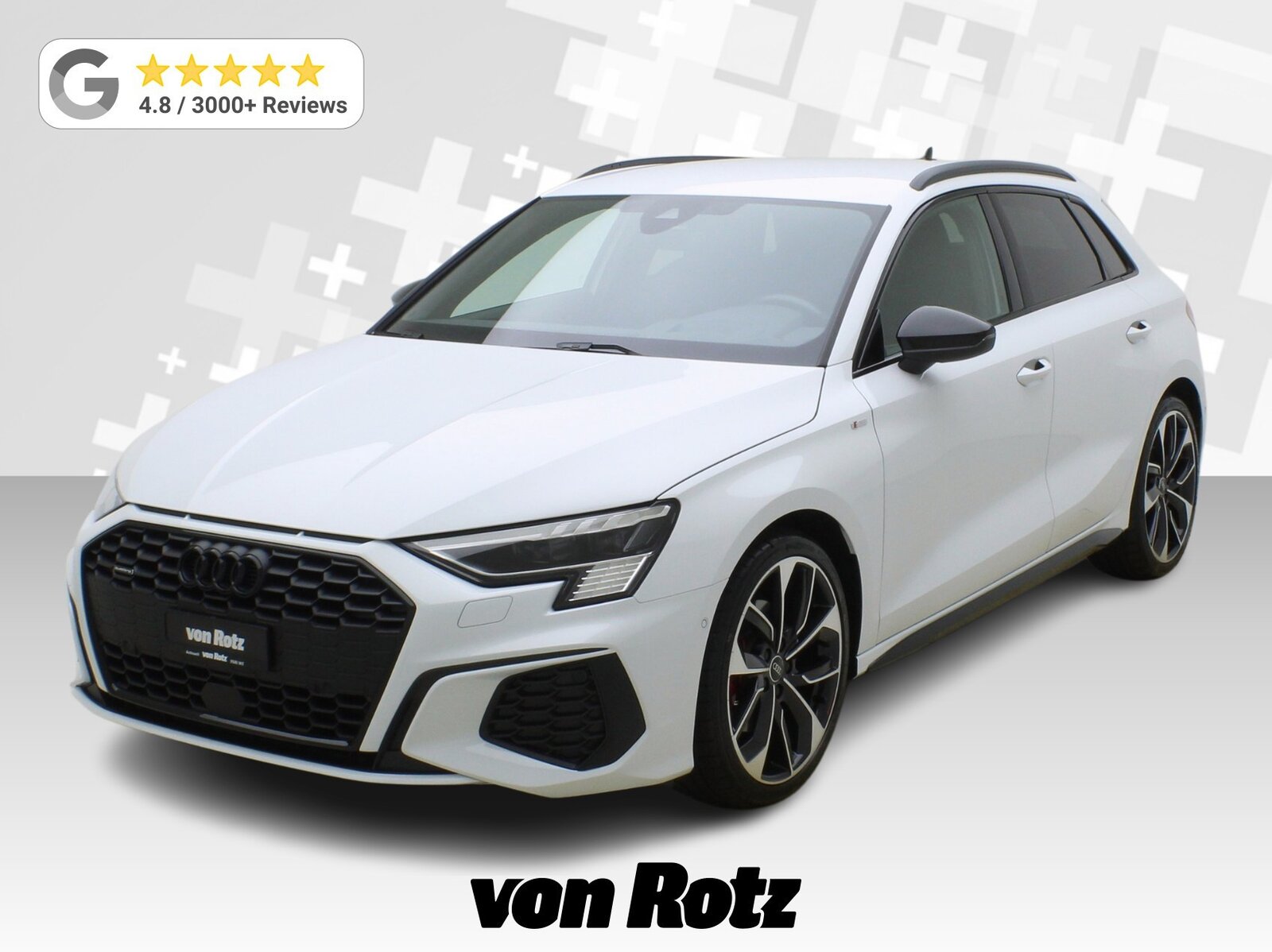AUDI A3 Sportback 40 TFSI S Line quattro S-Tronic, Hybride Léger Essence/Électricité, Occasion / Utilisé, Automatique