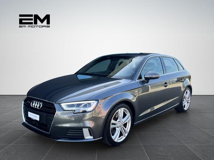 AUDI A3 Sportback S-Line 2.0 TFSI Sport Quattro S-tronic, Benzin, Occasion / Gebraucht, Automatik